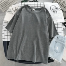 Men T-Shirts - Màu xám đen - Xem 2