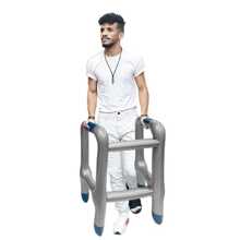 2pcs/Set Inflatable Walking Frame And Cane Elderly Costume Accessory, Perfect For Outdoor Games, Adult Retirement Party Decoration, Prank Gifts,Pool Toys Suitable For Pool Games,Pool Party,Adult Party Games Suitable For Halloween/Christmas/Thanksgiving - Multicolor - View 4