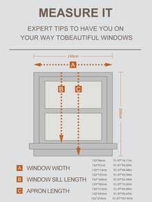 1 tấm rèm che cửa sổ bằng polyester màu trơn dán móc và vòng cách nhiệt chống nắng & chống tia UV, thích hợp cho phòng ngủ, phòng khách, ban công - màu đen - Xem 2