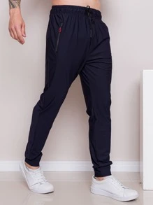 Men Pants - Màu xanh hải quân - Xem 2