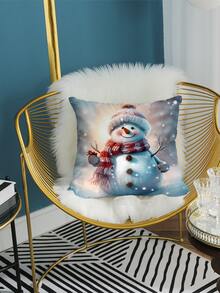 1入組聖誕圖案數字圖案枕套 - 彩色 - 查看 5