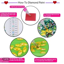 5D DIY Ship Painting Kits For Adults 5D Diamond Art Kit For Beginners, DIY Paint With Round Full Drill Diamonds Art Embroidery Craft For Home Wall Decor - Multicolor - View 6
