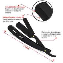 Porta Navaja Barbero Razurar Afeitar Peluquero Barber-HotFashion HOT SALE - Negro - Ver 3