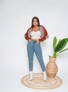 Women Cardigans - 巧克力棕 - 查看 2