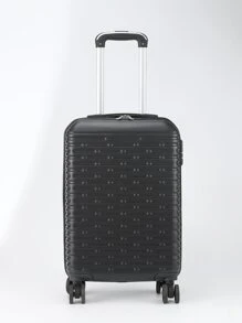 Maleta de mano de alta capacidad y estilo moderno de 20 pulgadas de ABS con cierre de cremallera y ruedas giratorias de 360°. Equipaje de viaje ideal para vacaciones, luna de miel, estudios en el extranjero, graduación y talla grande. Accesorio de viaje perfecto como regalo para hombres, mujeres, niños, estudiantes y parejas.