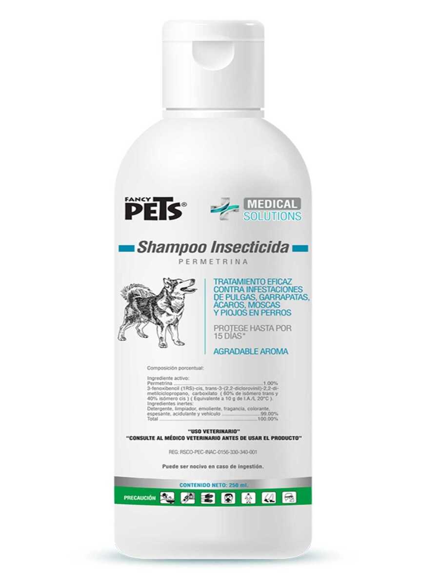 Shampoo Insecticida 250 ml Para Mascotas - Blanco - Ver 1