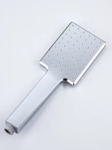 2入組高壓花灑噴頭-圓頭大型淋浴花灑及單功能浴室花灑,適用於家用 - 銀色 - 查看 4