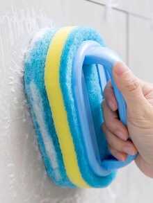 1pc Blue Cleaning Brush - Blue - View 5