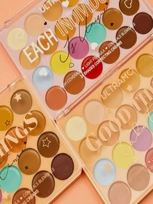 Paleta de Corrector Cobertura Total para Maquillaje 24 Colores Contorno - Multicolor - Ver 3