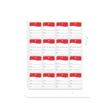 Label Stickers - Đỏ - Xem 1