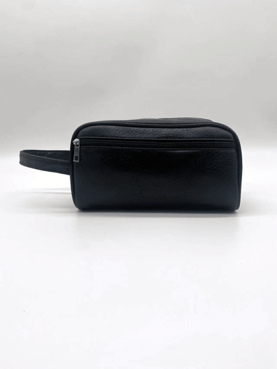 Business Waterproof Pu Storage Bag, Great For Business Trip, Toiletry Storage, Hand Carry, Wrist Bag, Tool Bag With Large Capacity. Keep Your Belongings Organized And Portable. Black Bag Chest Bag Men Wallet Vacation Gift Bag Pack Clutch Bag Handbags Spring Vintage Bags Mini Bag Small Bag Men Essentials Pillow Bag Men Men's Gifts Father Day Gift Holiday Essentials Bags For Holiday Pouch Wristlet Wallet Travel Essential Purse Organizer Gifts For Men Christmas Gifts