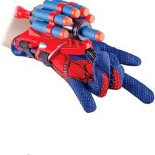 儿童腕式发射器、软泡沫盘、吸盘、蛛网发射、粘墙、软镖枪玩具 - 彩色 - 查看 2