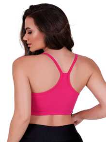 Women Bras & Bralettes - 玫紅色 - 查看 2