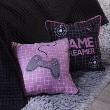 Cushion Cover - Màu hồng gỉ - Xem 3