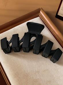 3 件装女士简约风格空心塑料发夹，非常适合日常使用休闲爪夹发夹发夹发钳发夹接发夹 - 彩色 - 查看 8