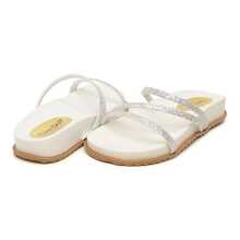 Women Flat Sandals - trắng - Xem 2