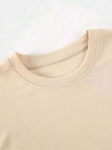 Women T-Shirts - 米色 - 查看 3