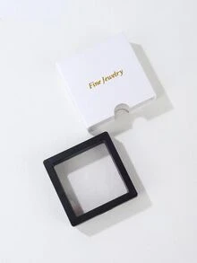 一對典雅方塊氧化藍耳環,適合女性日常或派對飾品