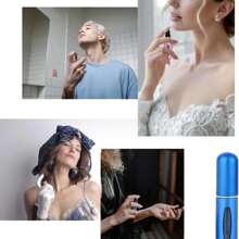 1pc Black Perfume Decanting Bottle - Black - View 2