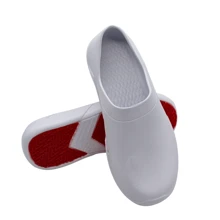 Zapato Doctor Enfermera Chef Cocina Suela Antiderrapante - Blanco - Ver 6