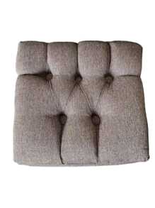 Baúl Taburete Con almacenamiento Capitonado camel Beige Arena Sillon Recamara sala oficina - Camel - Ver 3