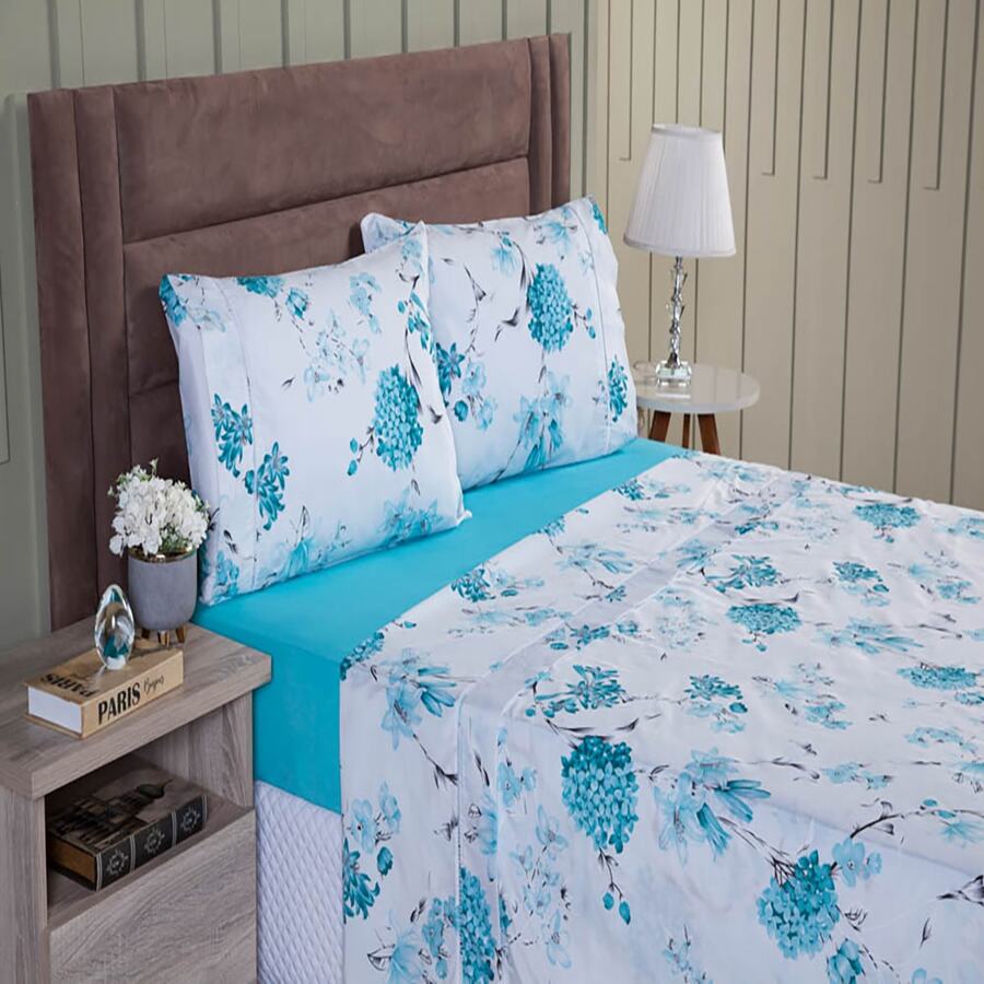 Sheet Sets With Pillowcases - 綠色 - 查看 1