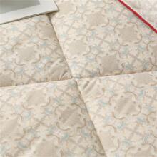 1件纖維被子,適用於春,秋和冬季,全季節被子,核心以大豆纖維製成,空調毛毯 - 咖色 - 查看 3