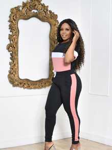 Women Pants - 淺粉色 - 查看 2