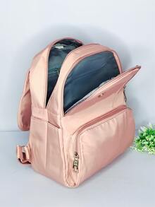 Women Functional Backpacks - 淺粉色 - 查看 4
