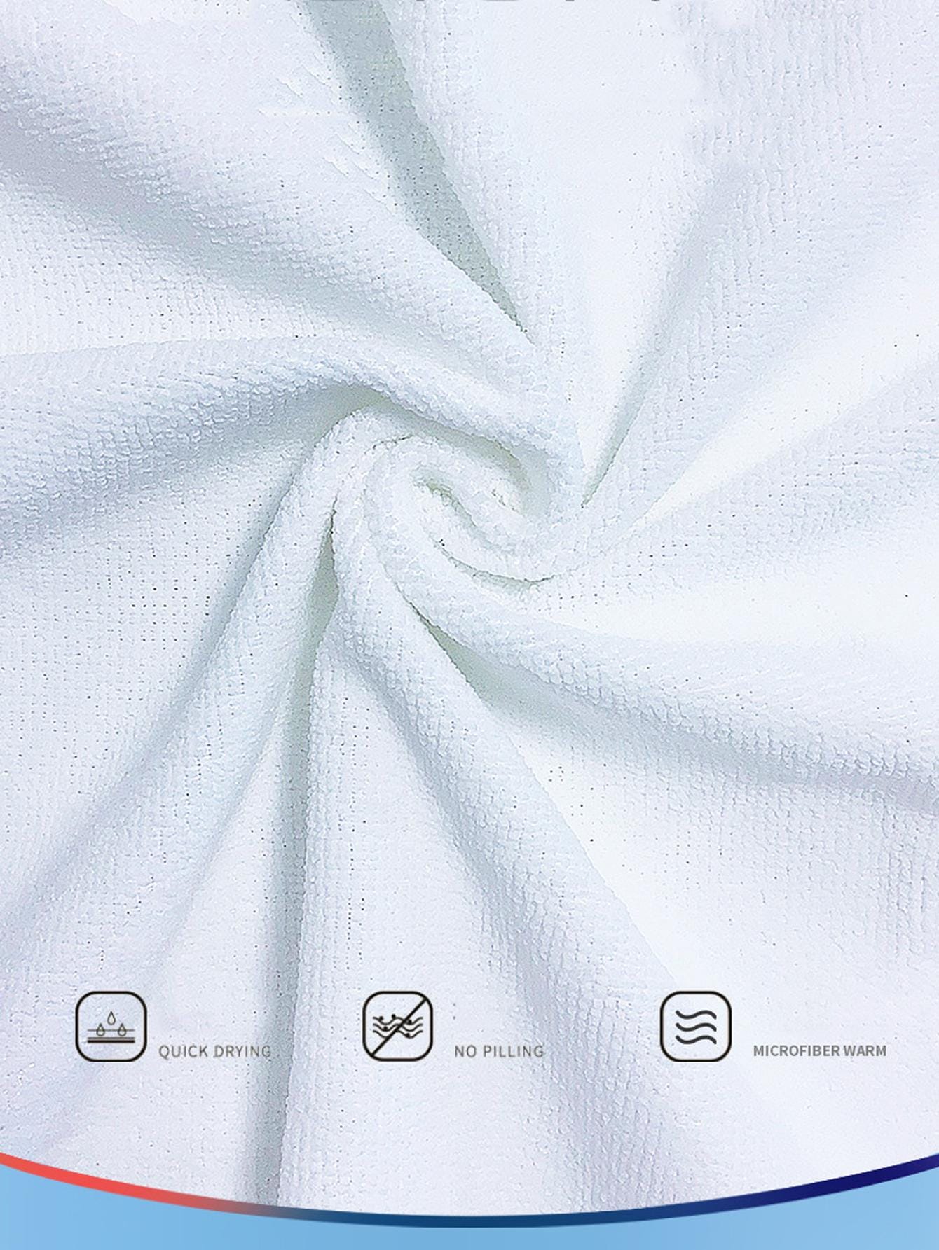 1pc Men's Colorful Hooded Bathrobe, Microfiber Quick Dry Cape Towel