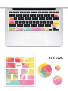 1pc Keyboard Sticker For Computers And Laptops, Suitable For Computer Sticker Keyboards - Multicolor - View 2