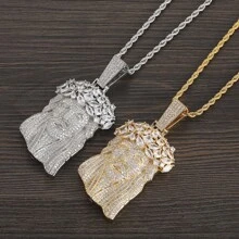 AceWings 時尚氧化鋯吊墜項鍊