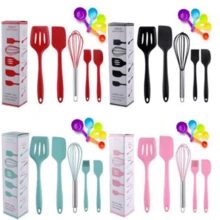 UTENSILIOS DE SILICON 5 PIEZAS - Rosa - Ver 3