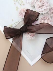 1 rollo de 10m de cinta de malla con borde áspero en estilo otoñal para ramos de flores, regalos, decoración de tartas o fiestas de festivales, Día de San Valentín