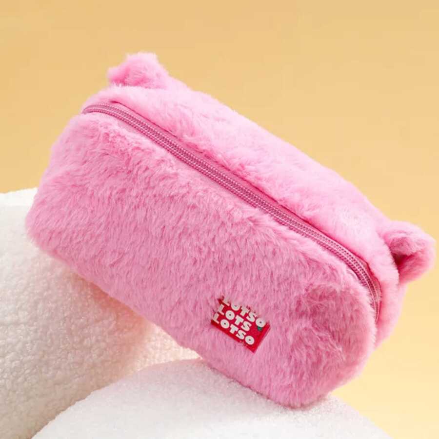 Miniso 迪士尼·皮克斯 Chichiti 系列毛绒化妆包 便携又可爱 (Chip)