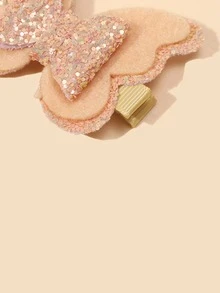 3pcs/set Baby Butterfly Hair Accessories (headbands + Hair Clips) - Multicolor - View 3