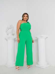 Women Jumpsuits - 綠色 - 查看 1