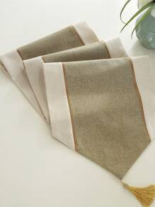 1PC Tua Rua Trang Trí Bàn Á Hậu - Màu vàng - Xem 5