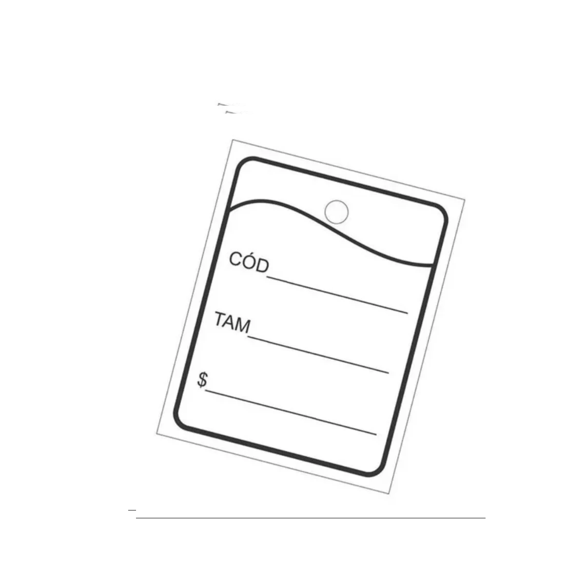 Label Stickers - Biały - Zobacz 1