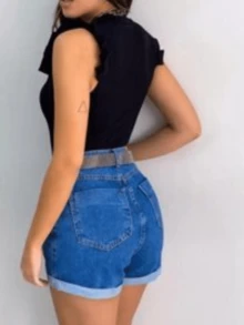 Women Bodysuits - 黑色 - 查看 2