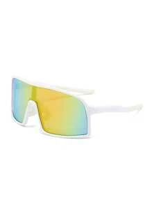 男女通用骑行眼镜山地自行车眼镜适用于跑步、登山、驾驶、防风运动眼镜街头遮阳镜配件 - 彩色 - 查看 3