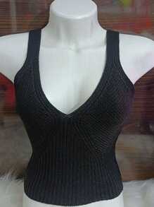 Women Knit Tops - 白色 - 查看 4