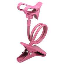 Flexible Cell Phone Clip Holder - Pink - View 1