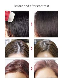 5pcs 10g Fluffy Powder Oily Head Greasy Artifact Disposable Hair Bangs Fluffy Powder Oil Control And Degreasing Dry Hair Powder(Red And Black,The Two Only Differ In Packaging Color) - Red - View 3