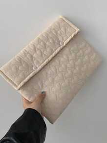 适用于 11/13.3 英寸平板电脑的可爱内袋，韩式，厚实，适合女孩笔记本电脑包笔记本电脑保护套笔记本电脑内胆包笔记本电脑保护套电脑包学生适用男士女士商务工作办公室通勤旅行教师礼物教师用品教师包感谢老师大学包大学用品返校学校用品教师学校必需品大学生教室笔记本电脑包教室包教师收纳包教室整理包