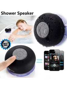淋浴音箱黑色 - 黑色 - 查看 2