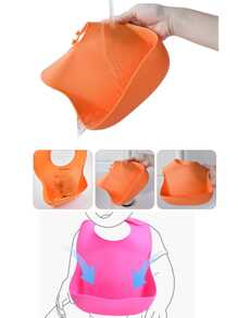 1套/6入組矽膠嬰兒餐具套裝