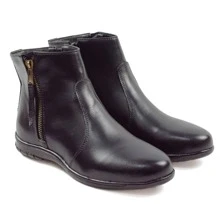 Women Fashion Boots - 黑色 - 查看 3
