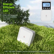 暖白色夜燈插座壁燈,夜光插座式夜燈,自動感應暮光夜燈led夜燈,適用於兒童臥室、浴室、走廊暖白色