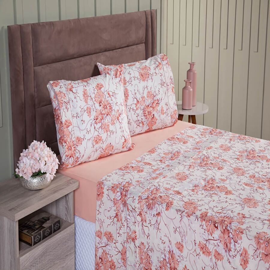 Sheet Sets With Pillowcases - 橘色 - 查看 1
